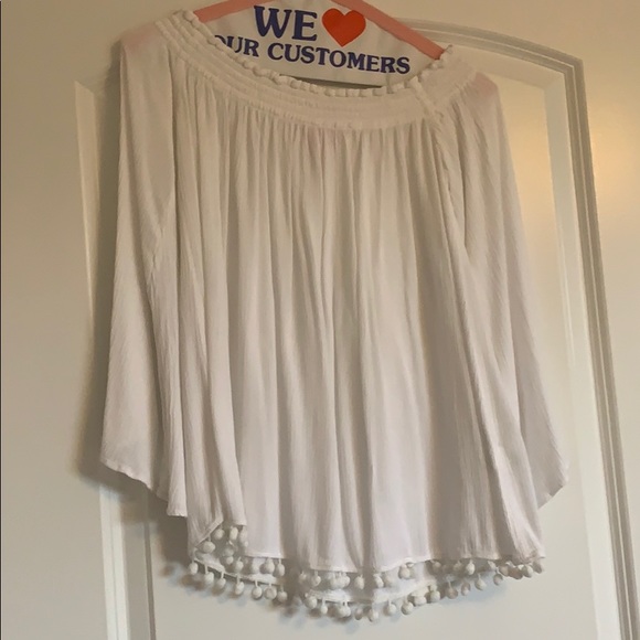 White off the shoulder top - Picture 1 of 1